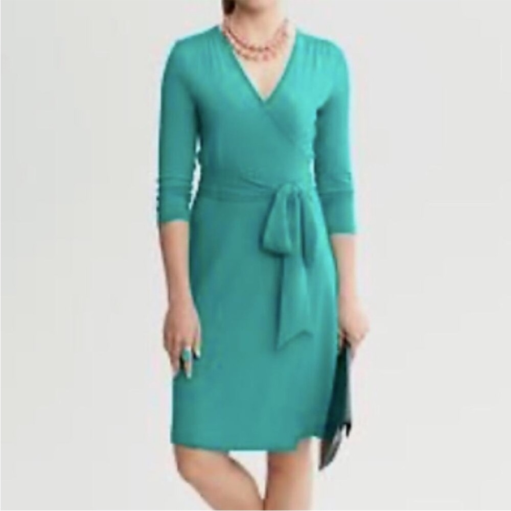 Banana Republic Teal Gemma dress